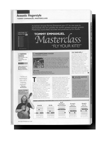 Emmanuel Tommy MasterClass - Fly Your Kite