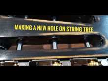 Embedded thumbnail for Making a new hole on string tree - Acoustic guitar