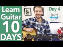 Embedded thumbnail for Guitar Lesson 4 - Your First Riff! [10 Day Guitar Starter Course]