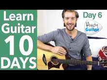 Embedded thumbnail for Guitar Lesson 6 - EASY Fingerstyle & Minor Chords
